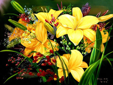 Flower Diamond Painting Kit - DIY Flower-87